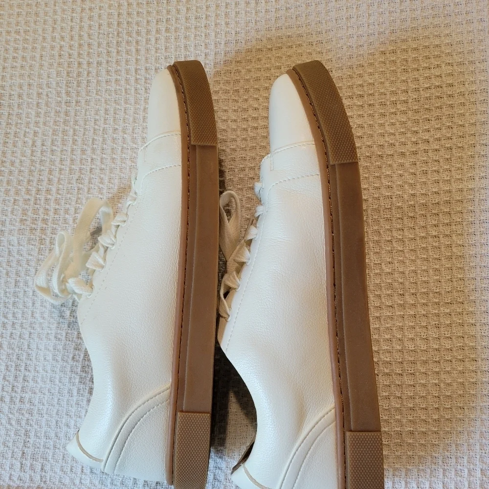 Porter & Ash Classic White Leather Sneakers